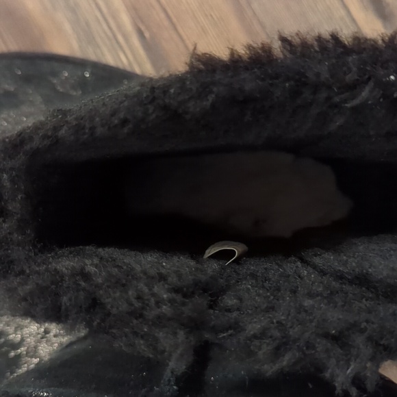 Women's UGG Mini Bailey Bow Glimmer - Picture 4 of 8